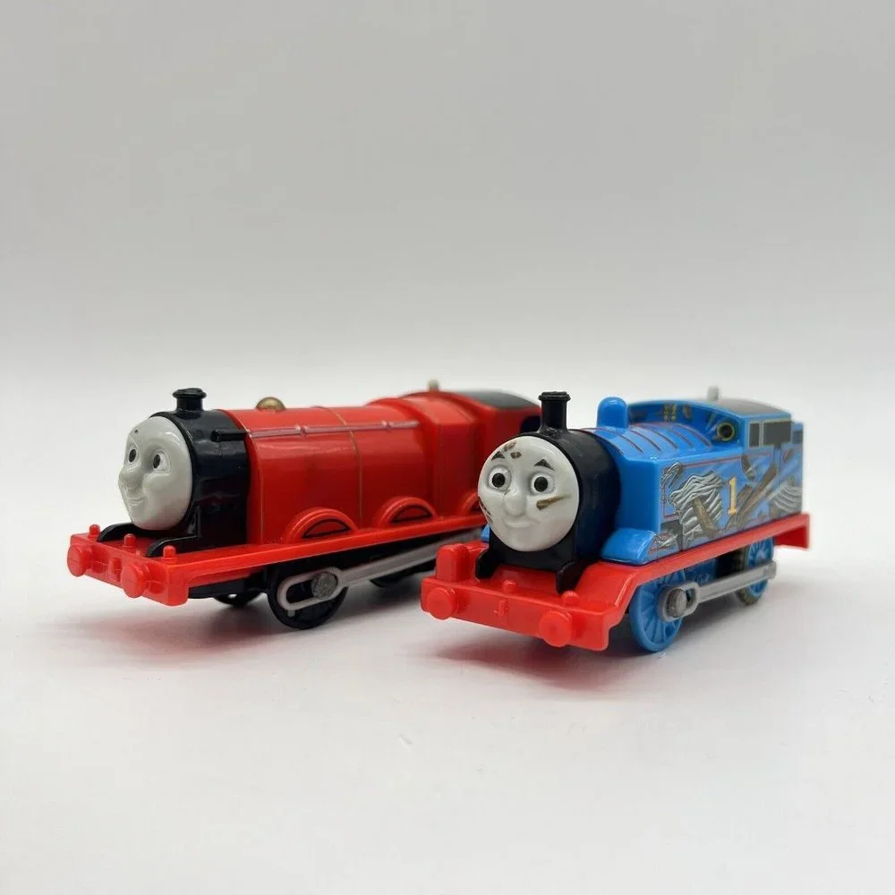 Thomas‎ Demolition at the Docks & James Gullane Motorized Engine Untested Toy